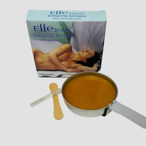 Elle 2000 Pink Stripless Beeswax with Titanium Dioxide Extract 100g/3.43oz