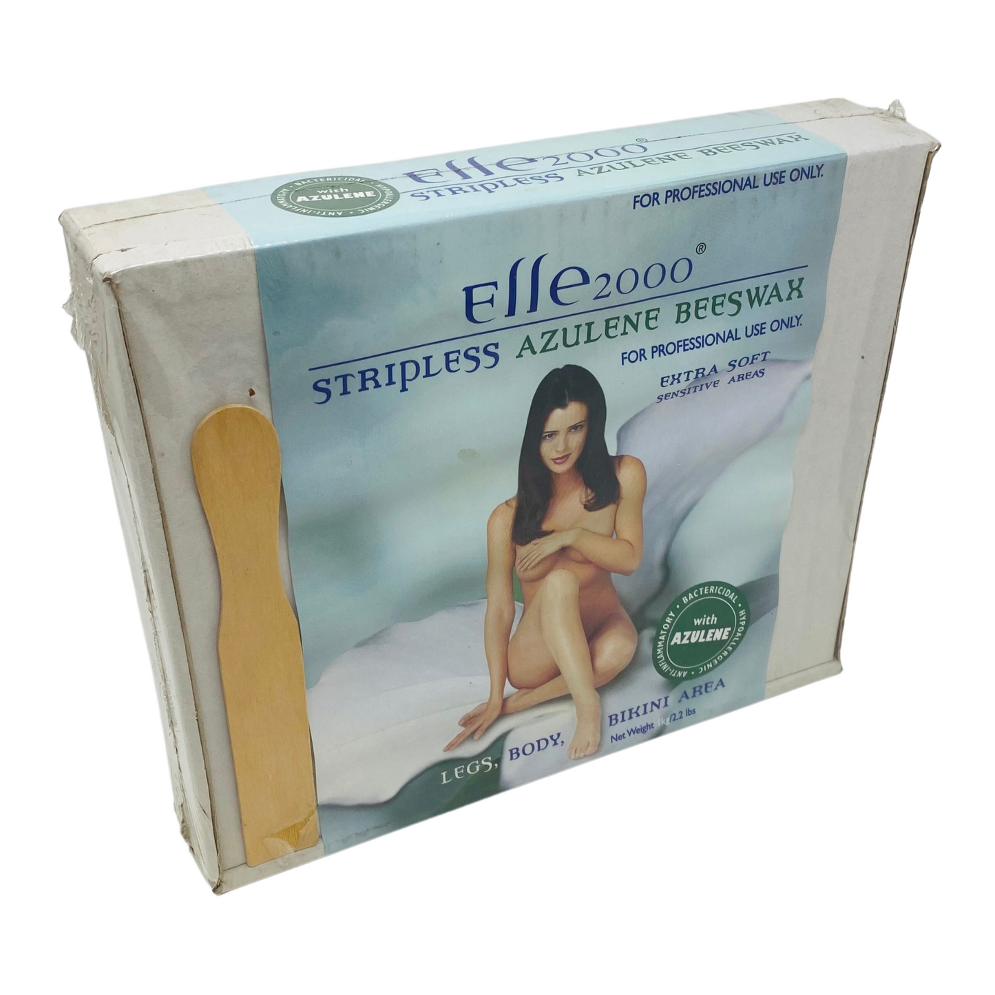 Elle 2000 Stripless Beeswax for Legs, Body & Bikini Area 1kg/2.2 lbs (W921/W923/W925)