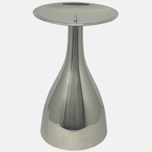 6000 Rucci Medium Silver Pedestal Candeholder