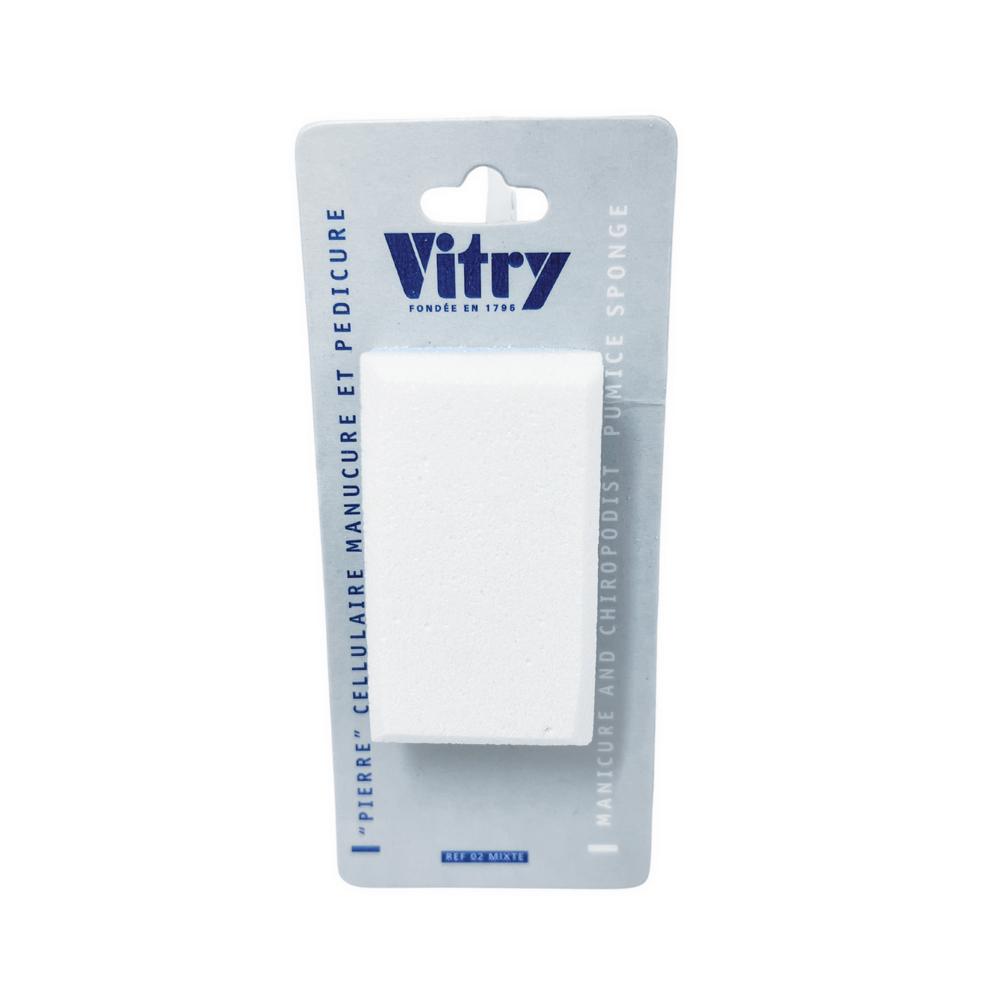 Clearance - VITRY Manicure and Chiropodist Pumice Sponge (02 MIXTE)