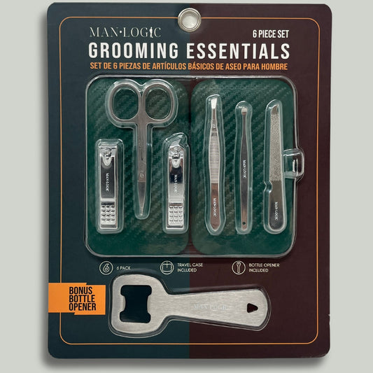 ML115 Manlogic Grooming Essentials 6 Piece Set