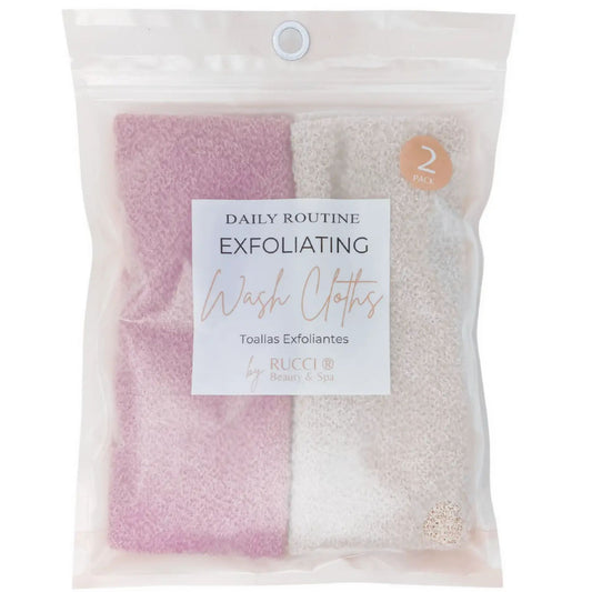 SP112 Exfoliating Wash Cloth Set (2pcs)