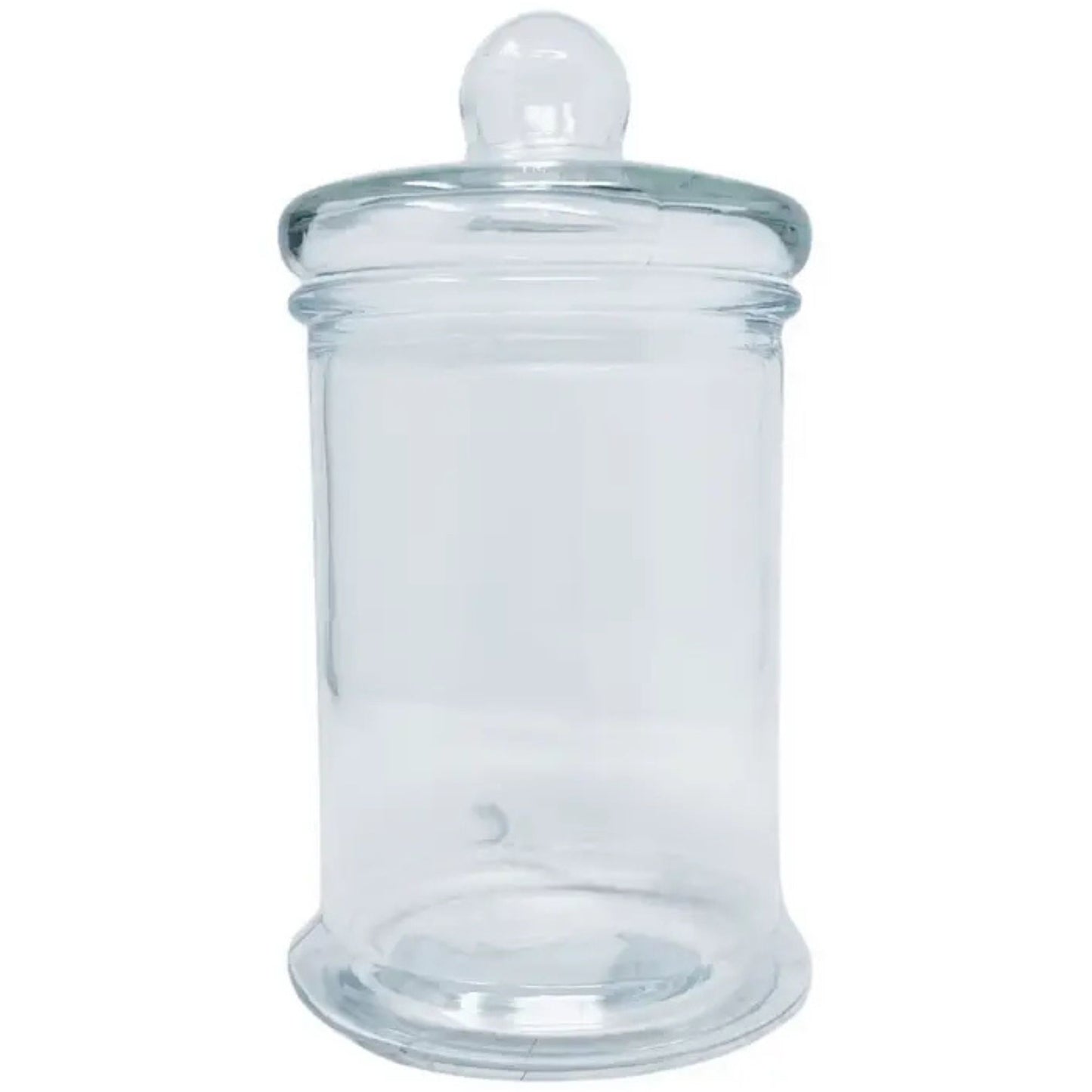 BS900 Rucci Clear Glass Canister with Lid Large