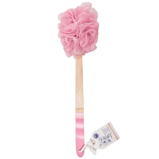 SP109/PI Loofah Back Brush Pink