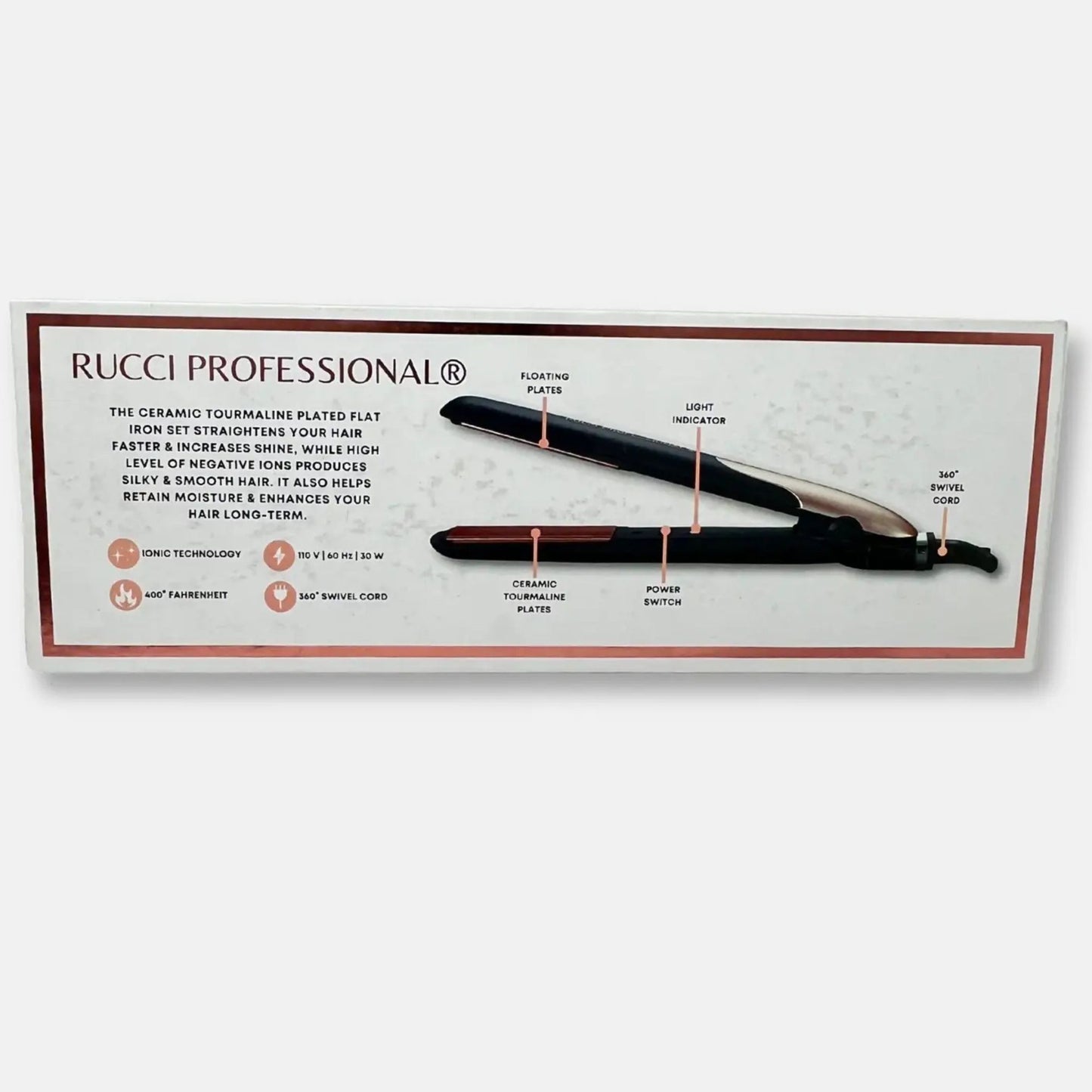 FI12 Rucci Professonal Hair Straightener