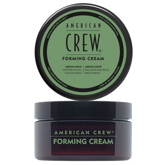 American Crew Men's Hair Forming Cream, Like Hair Gel with Medium Hold & Medium Shine, 3 Oz (Pack of 1)