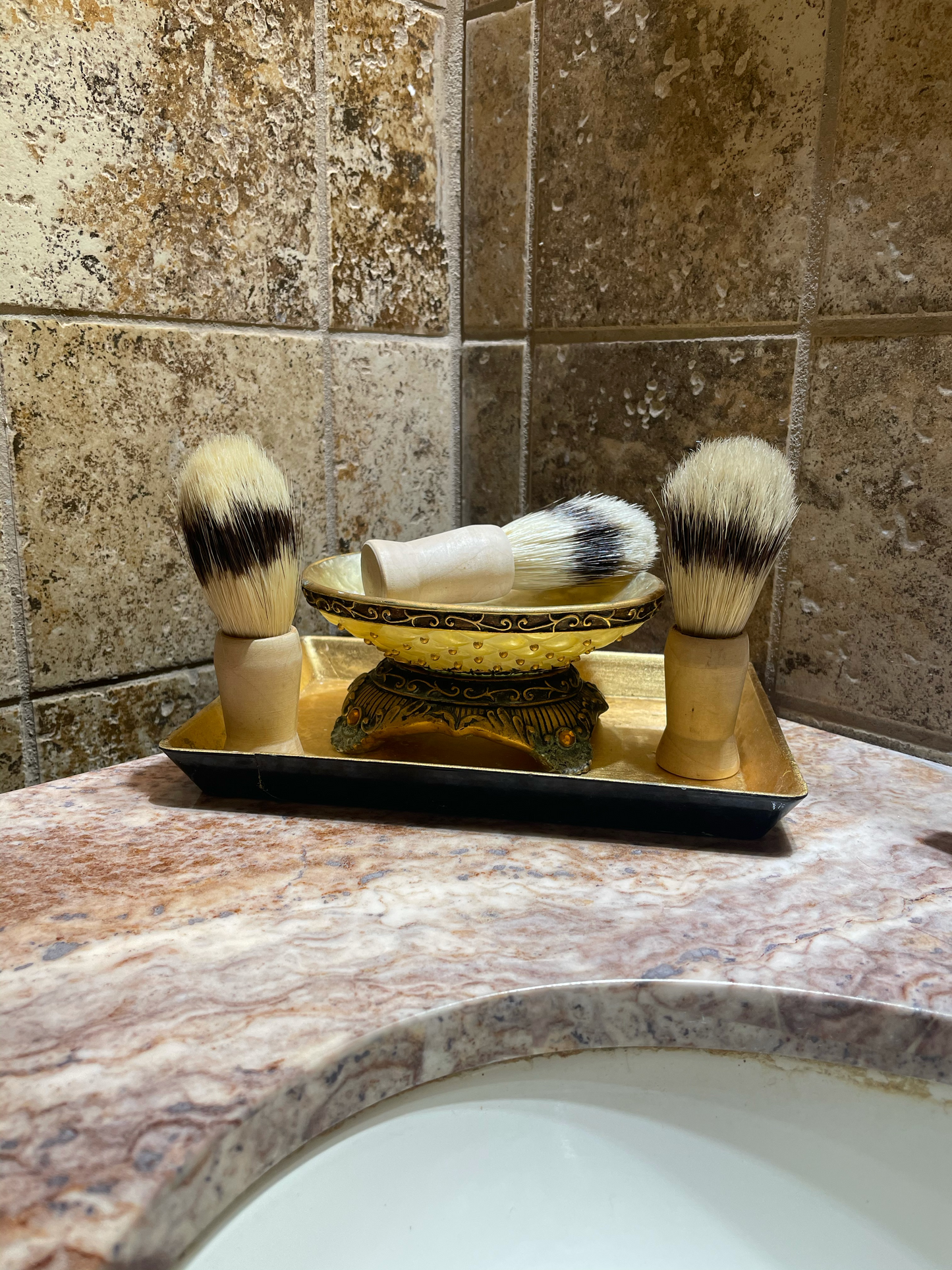 Gentleman's Shaving Brush ( Buy 1 take 1 or Buy 2 Take 2 free) ! Boar's Hair Bristles for a Close Shave #G226