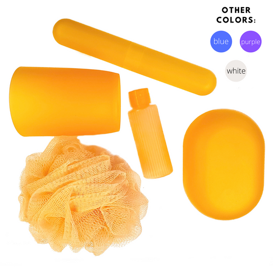 5 Piece Bath Set (ORANGE)