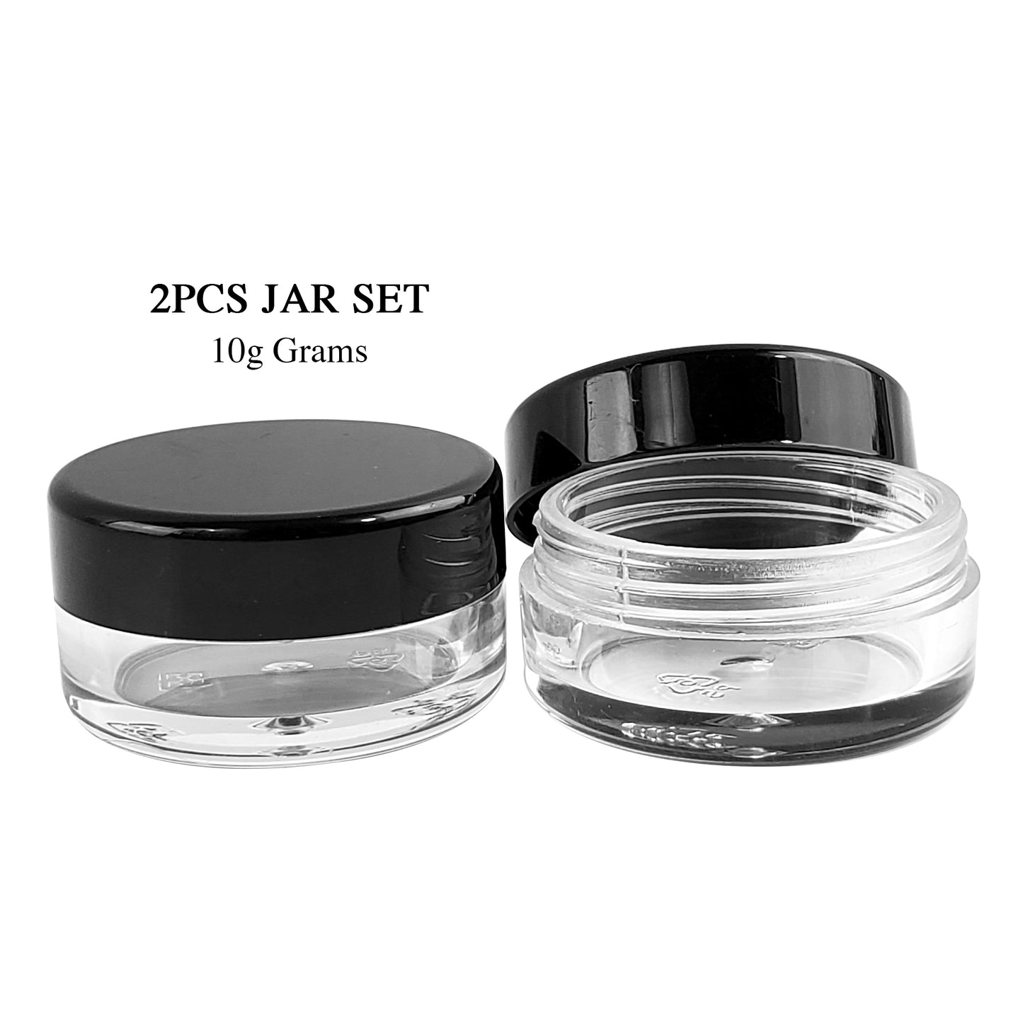 6-Piece 10 gram 2 Piece Jar Set (D104)