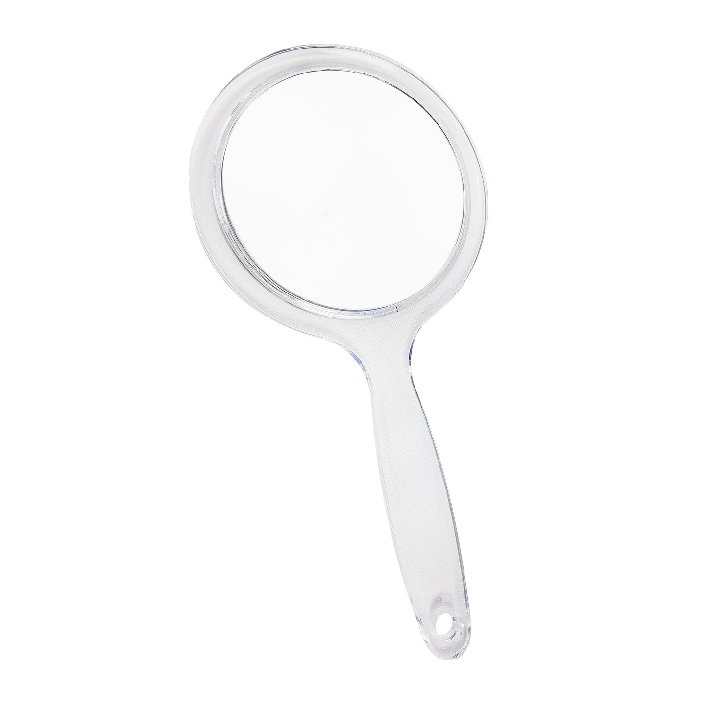 Clear Acrylic Handheld Double Sided Magnifying Mirror (M795)