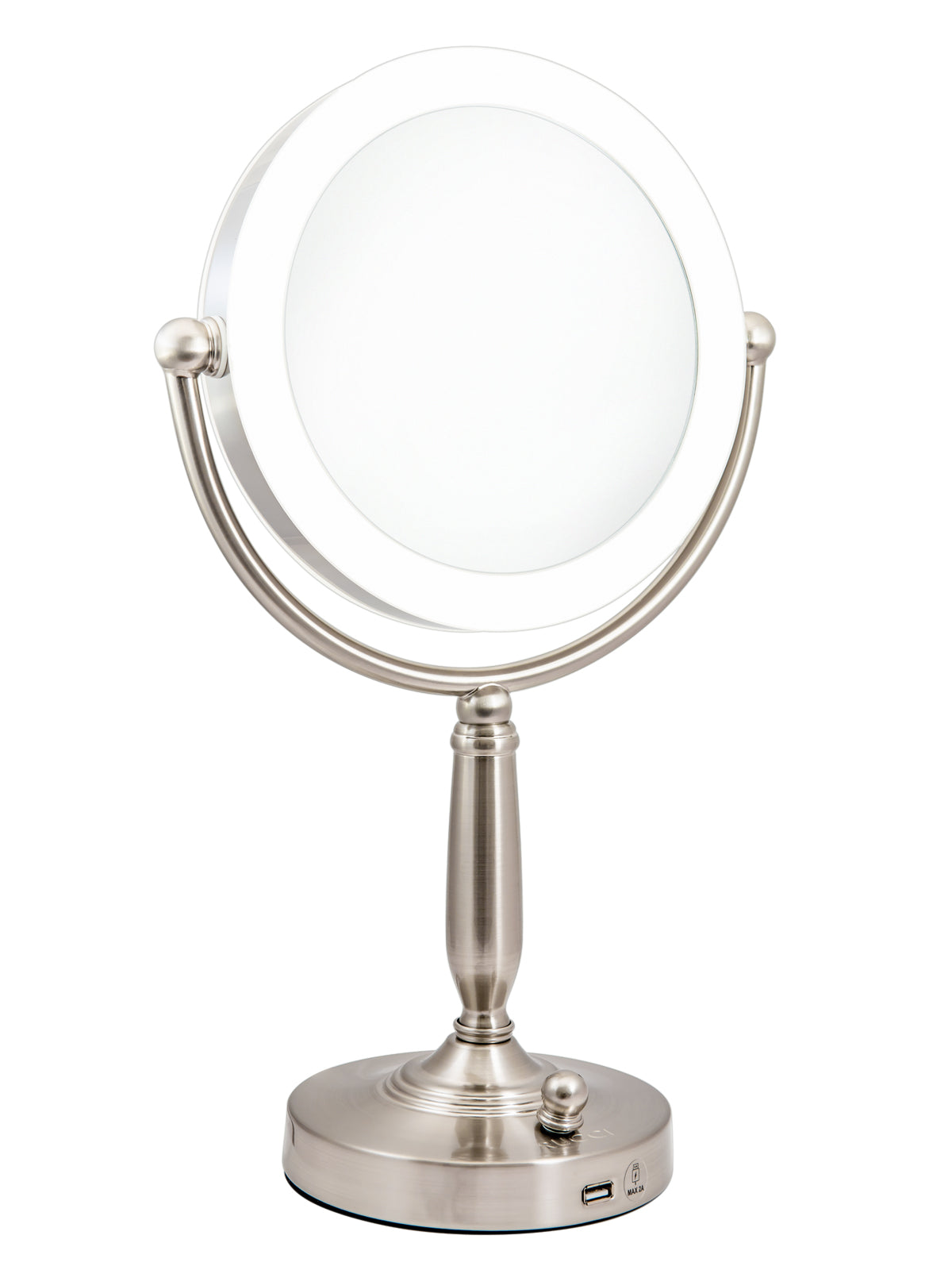 Rucci Lighted Magnifying LED Stand Mirror With Dim Settings (M997) Rucci  Professional