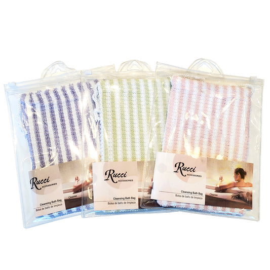 Cleansing Bath Bag- Assorted Colors (1 Piece) [RL310]