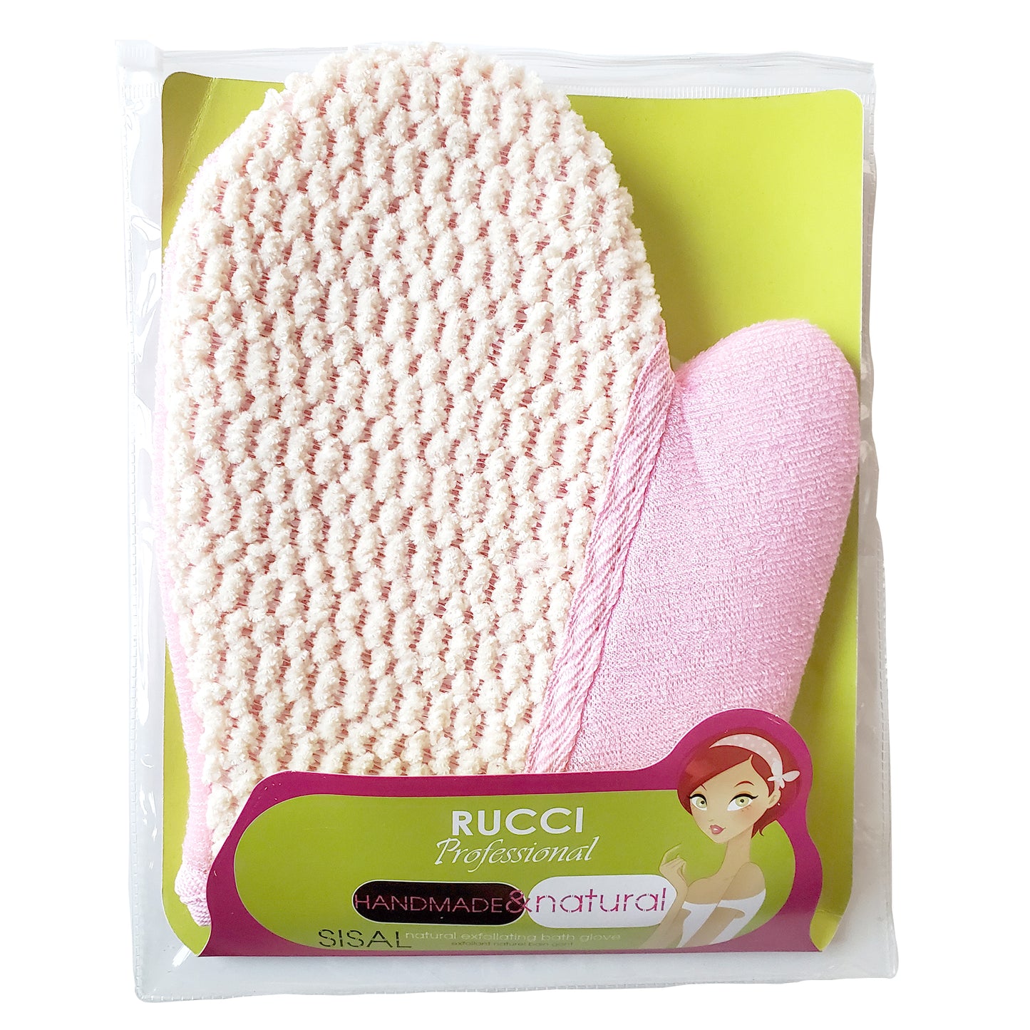 Natural Sisal Exfoliating Bath Glove (RL481)