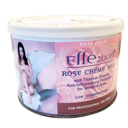 ELLE 2000 Pink Titanium Creme Wax 400ml (W917)