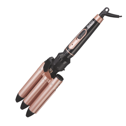 Rucci Triple Barrel Waver - Rose Gold (HC106)